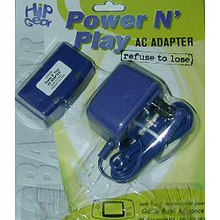 Game Boy Advance Power N' Play Plus AC Adapter, Indigo