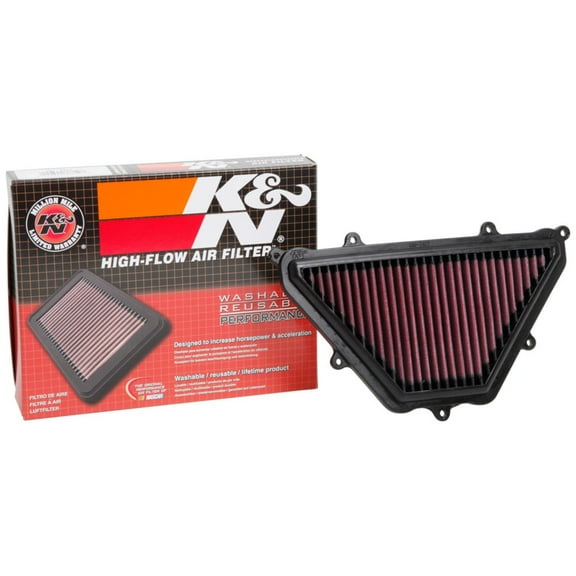 K&N Performance Powersports High-Flow Engine Air Filter: Washable, Multi-Layer Protection, Engineered to Boost Horsepower, HA-7417