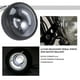 thumbnail image 3 of Motorcycle Cafe 6.5 Inch Led Headlight Spiral White Side Mount Bracket, 3 of 5