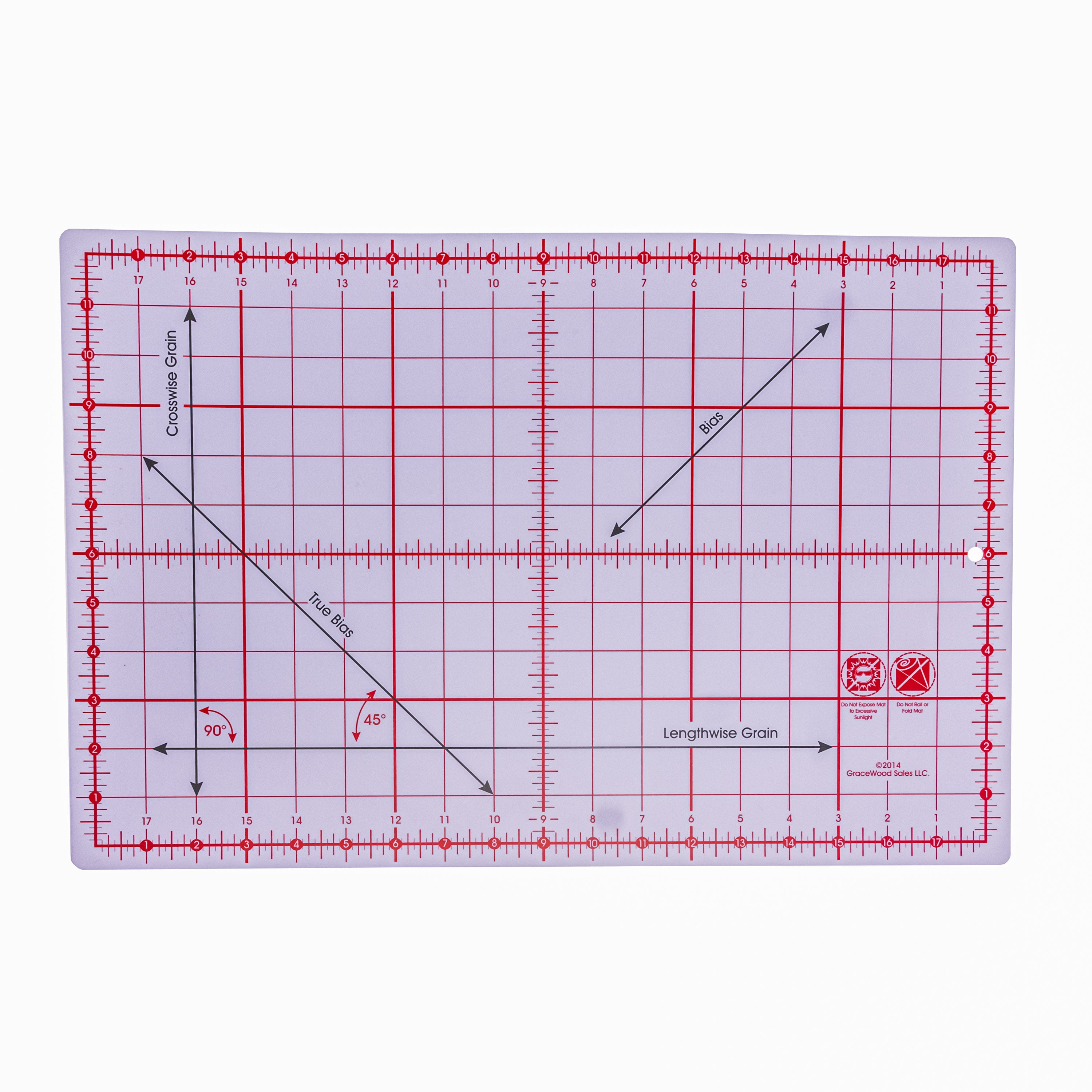 Medium Combo | Includes 45mm My Comfort Cutter, Self Healing Rotary Cutter Mat, 6 .5x 24.5" Ruler, & TrueGrips