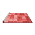 thumbnail image 2 of Ahgly Company Machine Washable Indoor Rectangle Patchwork Red Transitional Area Rugs, 7' x 9', 2 of 4