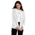 thumbnail image 3 of Women's Zip Front GT 4FLEX Warm-Up Scrub Jacket-White-X-Large, 3 of 6