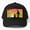 Black, variant on Lost Friends Baseball Cap, Reflective Friendship Memorial Statement Design, Classic Hat