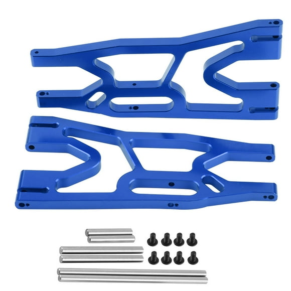 Aluminium Alloy Front Rear Lower Suspension Arm for Traxxas X MAXX 1/5 RC Car (Dark Blue)