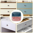 thumbnail image 5 of 4 Pieces Set Drawer Pulls Handle Square Wardrobe Cabinet Knobs with Stainless Steel Screws Furniture Kitchen Decor, 5 of 5