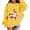 thumbnail image 5 of FDDMis Family Christmas T Shirts Boys Christmas Sweatshirt Boys Long Sleeve Tshirts Orange Tshirt Kids Boy Clothes Size 7 Baby Clothes Boy for Baby, Yellow 3-4 Years, 5 of 6