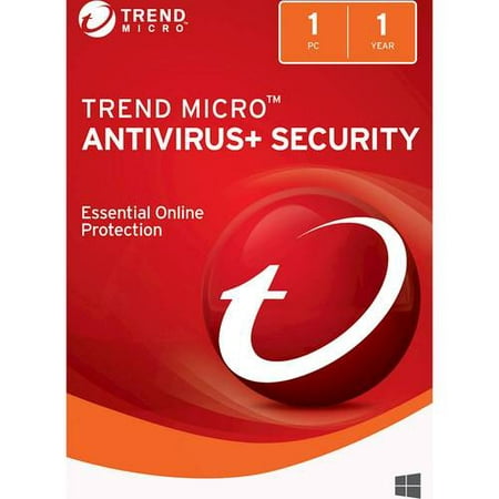 Trend Micro Antivirus+ Security (1-Device) (1-Year Subscription) - (Best Antivirus For Windows 10 2019)