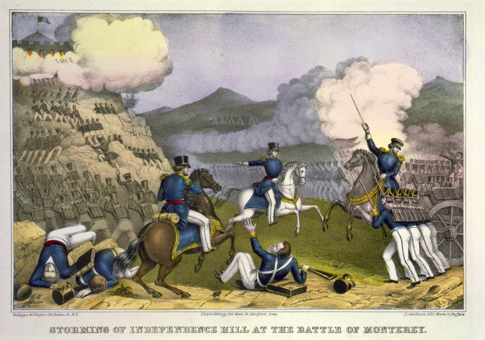 Battle Of Monterrey 1846 Nthe Storming Of Independence Hill At The