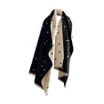 thumbnail image 3 of Bufanda de punto para mujer, ideal para invierno y otoño, para compras y actividades al aire libre., 3 of 8