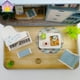 thumbnail image 2 of Casa de muñecas DIY creativa de 3 estilos, modelo de casa de muñecas para niños, regalo de cumpleaños Likrtyny Para estrenar, 2 of 9