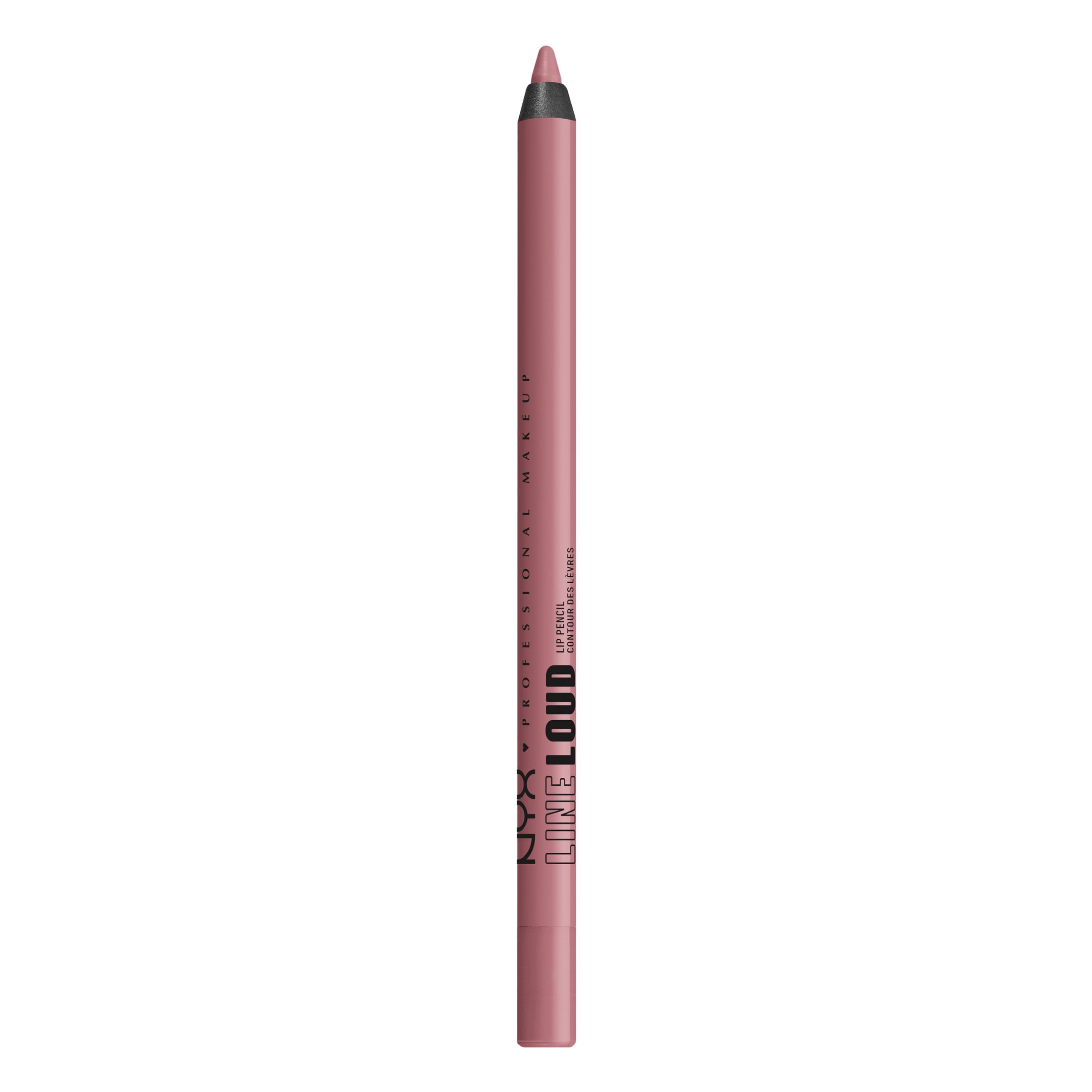(3 pack) NYX Professional Makeup Line Loud Lip Liner, Longwear Matte Lip Pencil, Fierce Flirt