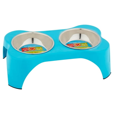 Bow Wow Meow Elevated Pet Bowl Set, 3.0 PIECE(S)