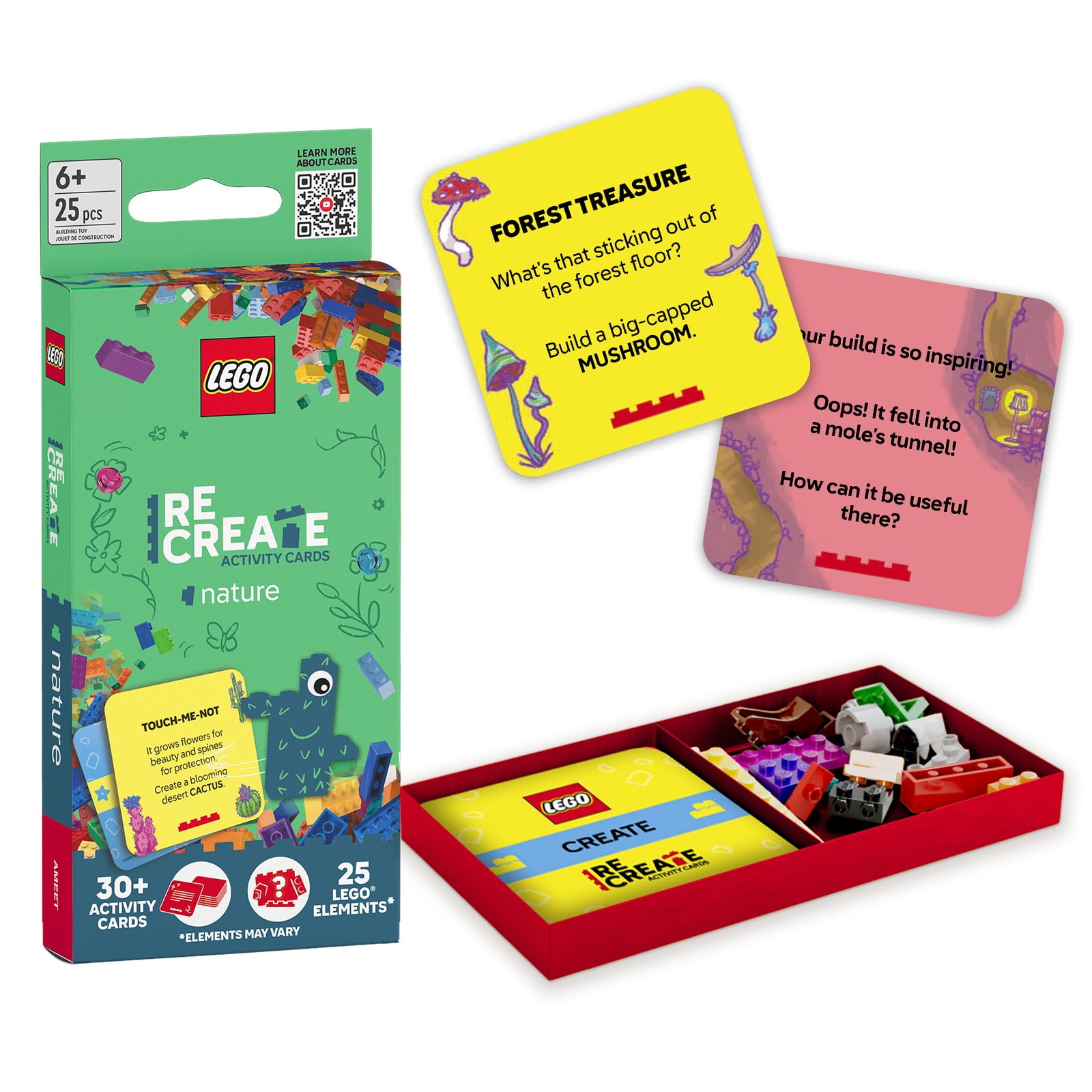 LEGO Activity Card – ReCreate: Nature - Walmart.com