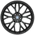 thumbnail image 3 of Beyern Aluminum Rim ANTLER 18X8.5in Double Black - Matte Black with Gloss Black Face Finish, 1885BYL405120B72, 3 of 3
