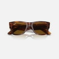 thumbnail image 4 of Sunglasses Ray-Ban RB 840 S 954/33 Mega Wayfarer Striped Havana B, 4 of 5