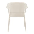 thumbnail image 5 of New Pacific Direct Callie Recycled Leather Dining Arm Chair in Vanilla, 5 of 5