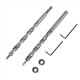 thumbnail image 3 of 3/8 Inch Pocket Hole Drill Bit with Depth Collar 1/4 Hex Step Drills, 3 of 5