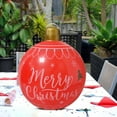 thumbnail image 5 of Zmeidao Large Christmas Decorations Outdoor, Giant Inflatable Christmas Balls Xmas Blow Up Decorated Ball for Porch Home Door Tree Patio Indoor Decor 18.9x26in, 5 of 6