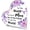 Purple, variant on Thank You Heart Shaped Acrylic Plaque 3.9X3.9 Inch Leader Manager Mentor Appreciation Gift Farewell Birthday Retirement Present for Boss Colleague Coworker Office Desk Sign