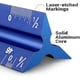 thumbnail image 2 of regla de escala arquitectónica, regla de escala triangular de aluminio - azul Kuyhfg Bienvenido a Kuyhfg, 2 of 4