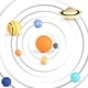 thumbnail image 5 of Xihbxyly Ofertas de Hoy Sistema de Vías 3D Modelo de Ocho Planetas Decoración Creativa de La Tierra Juguetes Educativos Científicos, 5 of 7