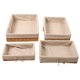 thumbnail image 2 of Bandeja tejida a mano cesta de almacenamiento tejida de gran capacidad duradera 4 piezas para sala de estar ANGGREK Otros, 2 of 8