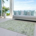 thumbnail image 6 of Addison Rugs Chantille Indoor/Outdoor Traditional Damask Aloe Washable Rectangle Rug, 10' x 14', 6 of 6