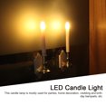thumbnail image 4 of Candle Light, ABS Flameless Candle Lamp, LED Candle Light, Solar Power For Home Exhibition Party Decor, 4 of 8