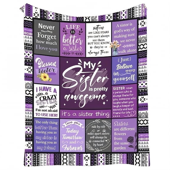 AUQ Throw Blanket,Warm Digital Print Bed Blankets,Cozy Plush Blanket Cozy Blanket,Style1,40*51in