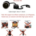 thumbnail image 3 of CoolStuff USB A Male to 12V Car Cigarette Lighter Socket Female Converter Cable 2-Pack, 3 of 7