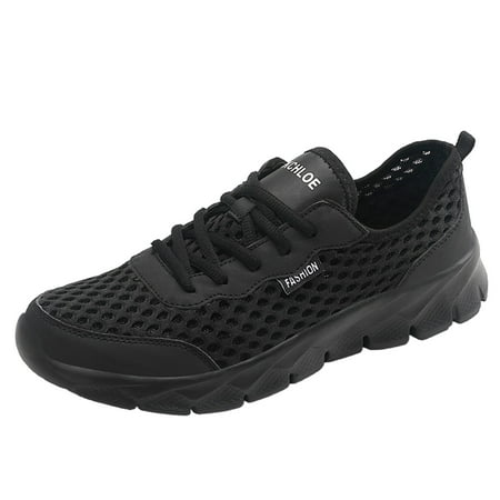 

TAIAOJING Men Sneakers Men Sneakers Summer Lightweight Casual Mesh Lace Up Sneakers Casual Running Zapatos Para Hombre Fashion Shoes Zapatos