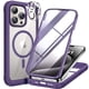 thumbnail image 1 of Funda para teléfono Miracase Magnetic con vidrio templado para iPhone 15 Pro Max, 1 of 7