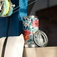 thumbnail image 3 of 20oz Tumbler with Lid and Straw Stainless Pioneer Flower Steel Vacuum Insulated Water Coffee Tumbler Cup, Double Wall Vacuum Insulated Travel Mug Reusable Tumblers for Ice Drinks, Hot Beverage, 3 of 7