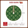 thumbnail image 4 of Bingfone Christmas Tree Skirt Mat Christmas Decoration Interior 48"-Christmas (2), 4 of 8