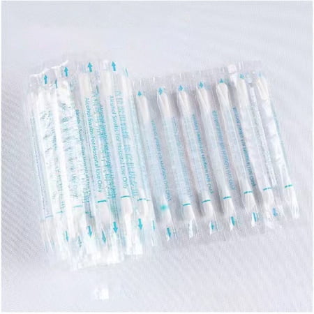 ACDANC 150 Pcs Alcohol Swabs Cotton Individually Wrapped Disposable Swabsticks Sanitary First Aid Kit Safety for Women Men