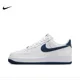 thumbnail image 1 of Nike Air Force 1 07 Zapatillas deportivas casuales para hombre y mujer Af 1 Sports Retro Skateboarding Shoes Negro y blanco, 1 of 4