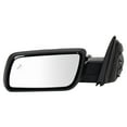 thumbnail image 4 of TRQ Driver and Passenger Side Power Heated Memory Mirror Set with Puddle Light Smooth Black Fits 2013-2019 Ford Flex FO1320622 FO1321622, 4 of 5