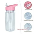 thumbnail image 2 of AGH 60 Pack Kids Snowglobe Tumbler with Pre-Drilled Hole and Plug, 10oz Double Wall Acrylic Snowglobe Cup for Glitter, Mixed Color, 2 of 8
