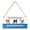 Cats Welcome People Tolerated Blue Wood Look Pattern, variant on WIRESTER 12 inches x 6 inches Rectangle Aluminum Hanging Sign Plaque with Rope For Decorative Room Door Wall Home House Office - Cat Napping Do Not Disturb