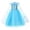 Only Dress, variant on Aximioll Little Girls Fairy Tale Princess Dress, Halloween Party Elegant Princess Dress up Clothes, Toddler Princess Cosplay Outfits for Girls Age 2 - 12 Years, Blue/100