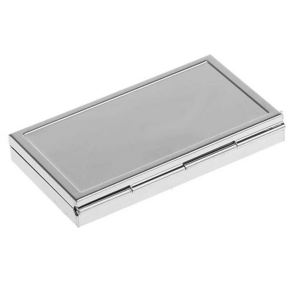 Mini Travel Metal Pill Box Medicine Organizer Container Tray Case Storage 3 Slot