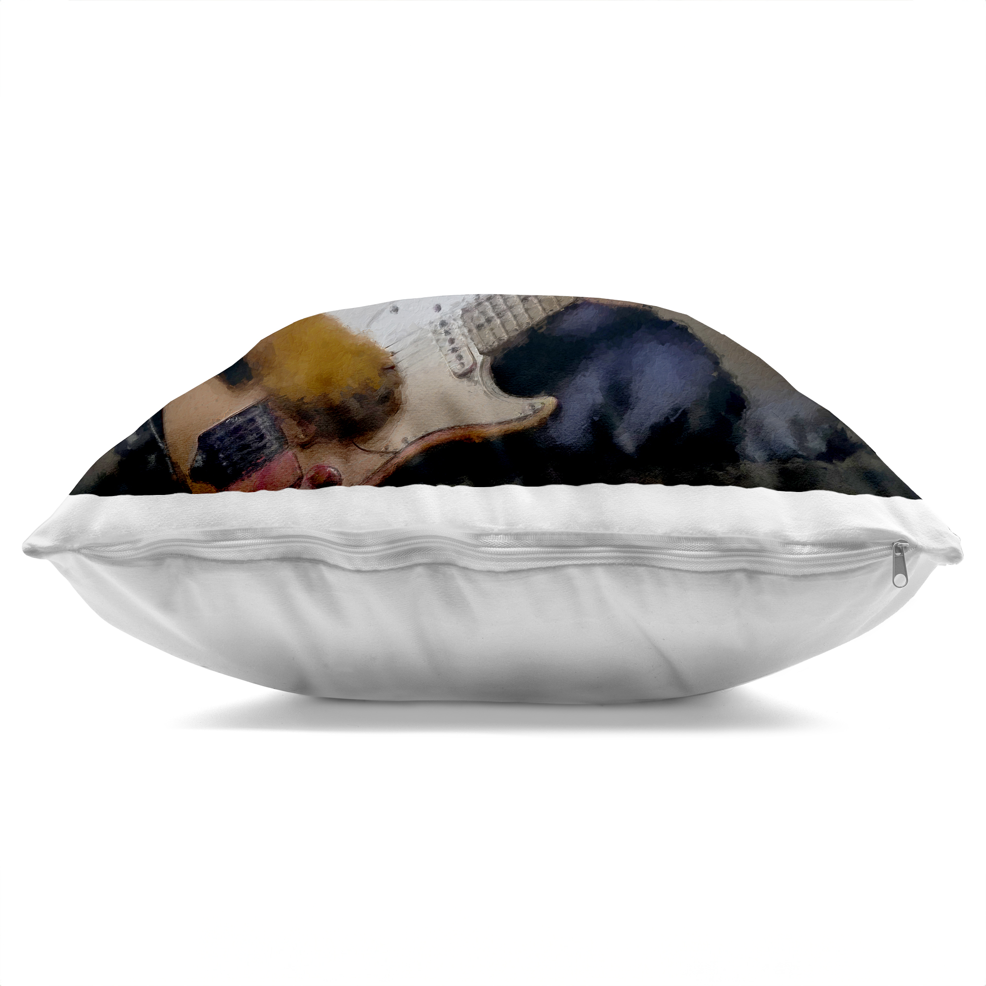 Stupell Industries Musician Canine Clark Decorative Printed Throw Pillow, design by Sean Parnell