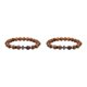 thumbnail image 4 of Qarigey de obsidiana con cuentas de piedra Natural, joyería para mujer, cuerda elástica, de tigre a la moda, regalo para Tipo 8 2piezas, 4 of 6
