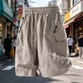 thumbnail image 5 of Admvng Cargo Shorts for Men Casual Summer Lightweight Hiking Big & Tall Knee-Length Shorts, 5 of 5