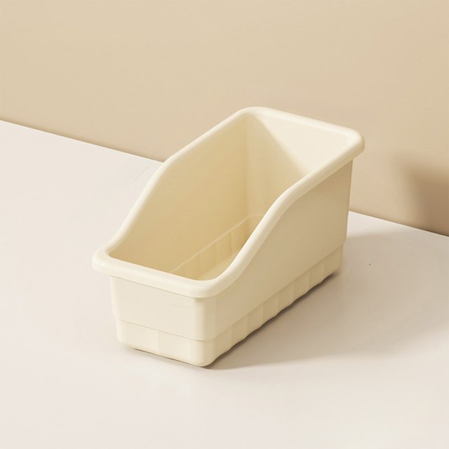 Yunuuuoa Multi Functional Storage Box with Wheels, Large Capacity Plastic Organizer Basket for Bathroom Kitchen Living Room Home Organization, Pull Out Cabinet Storage Container with Handle