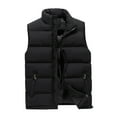 thumbnail image 5 of Beautiful Giant Men's Winter Puffer Vest, Midweight Stand Collar Outdoor Padded Gilet, 5 of 7