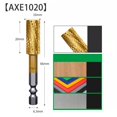 thumbnail image 1 of High Strength Rotary Rasp Drill Bit with Dual Slots 6 3mm Shank Diameter Double slot AXE1020, 1 of 8