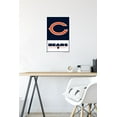 thumbnail image 6 of NFL Chicago Bears - Logo 21 Wall Poster, 14.725" x 22.375", 6 of 6