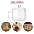 thumbnail image 5 of HOMEMAXS Glass Cooking Pot Glass Saucepan with Cover Heat-resistant Glass Stovetop Pot Stew Pot, 5 of 6