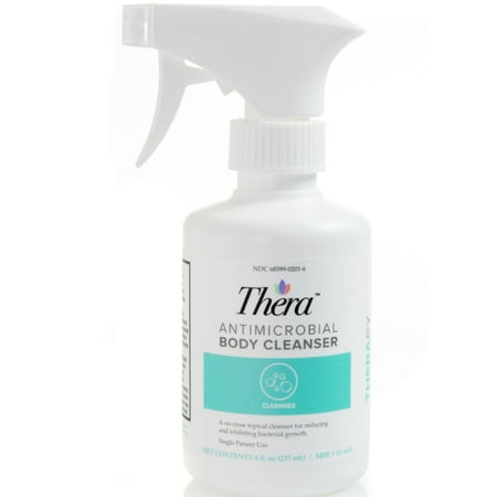 Antimicrobial Body Wash Thera Liquid 8 fl oz Spray Bottle
